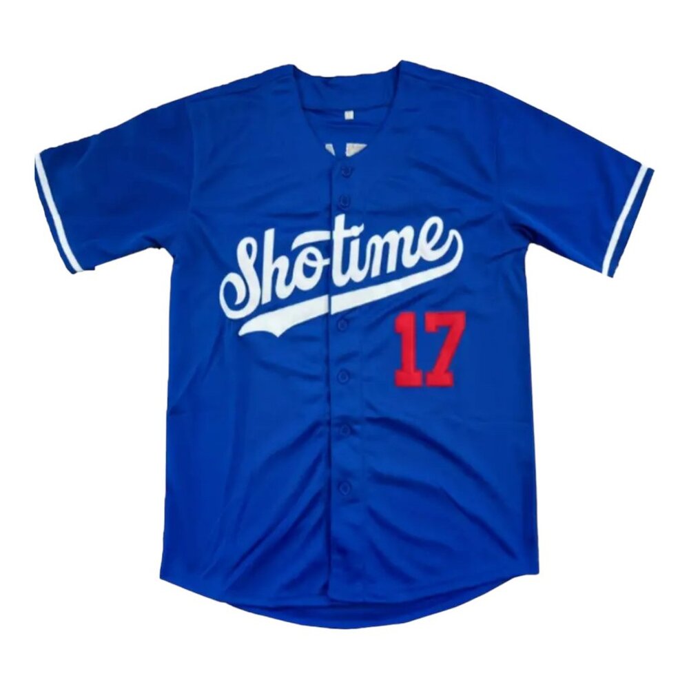 Dodgers Showtime Shohei Ohtani Baseball Jersey Blue Mens